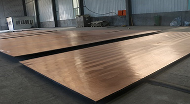 大幅面銅鋼復合板